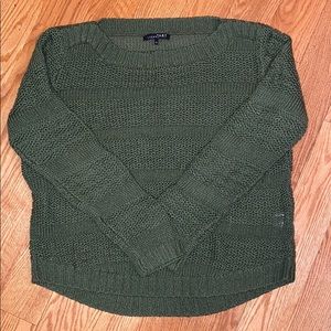 Long sleeve knit sweater